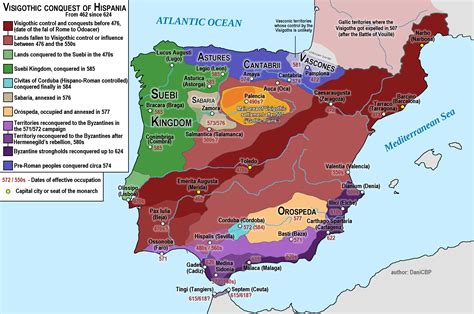 Visigoottien Valloitukset Hispaniaa: Epäluuloisten Länsiroomalaisten Uusi Kotimaa ja Kymmenien Vuosisatojen Verinen Kaavio